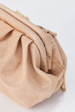 Shimmery Pouch Crossbody Bag - Gold