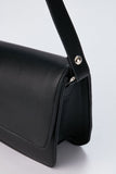 Asymmetric Shoulder Bag - Black