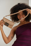 Mini Shoulder Bag - Shimmery Gold