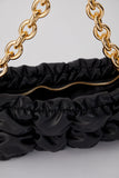 Quilted Shoulder Bag - Black
