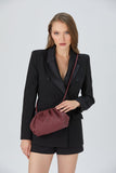 Pouch Crossbody Bag - Burgundy