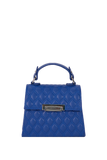Recycled Vegan Leather Hand Bag - Royal Blue